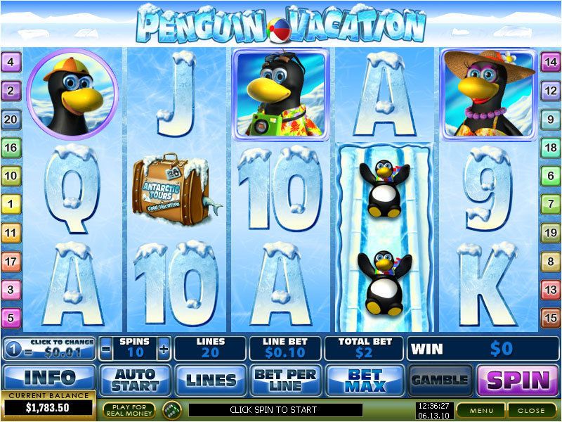 Стоит ли играть на автомате Penguin Vacation