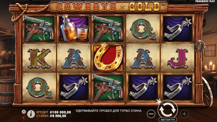 Технические характеристики игры Cowboys Gold