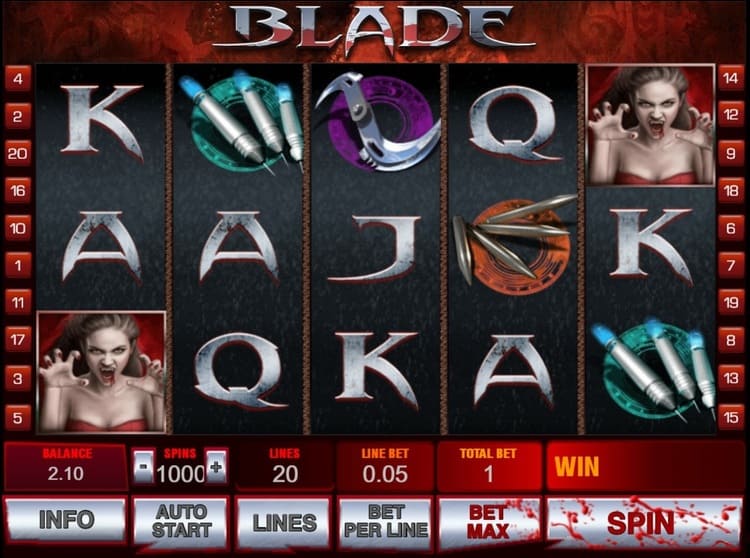 Основные настройки игры Blade