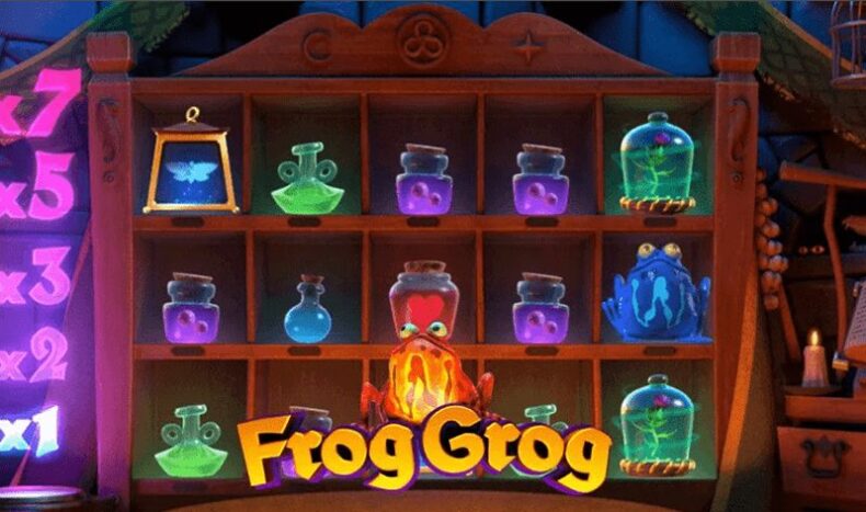 Игровой слот Frog Grog